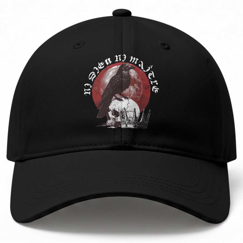 Ni Dieu Ni Maitre No God No Masters Baseball Cap Raven Skull