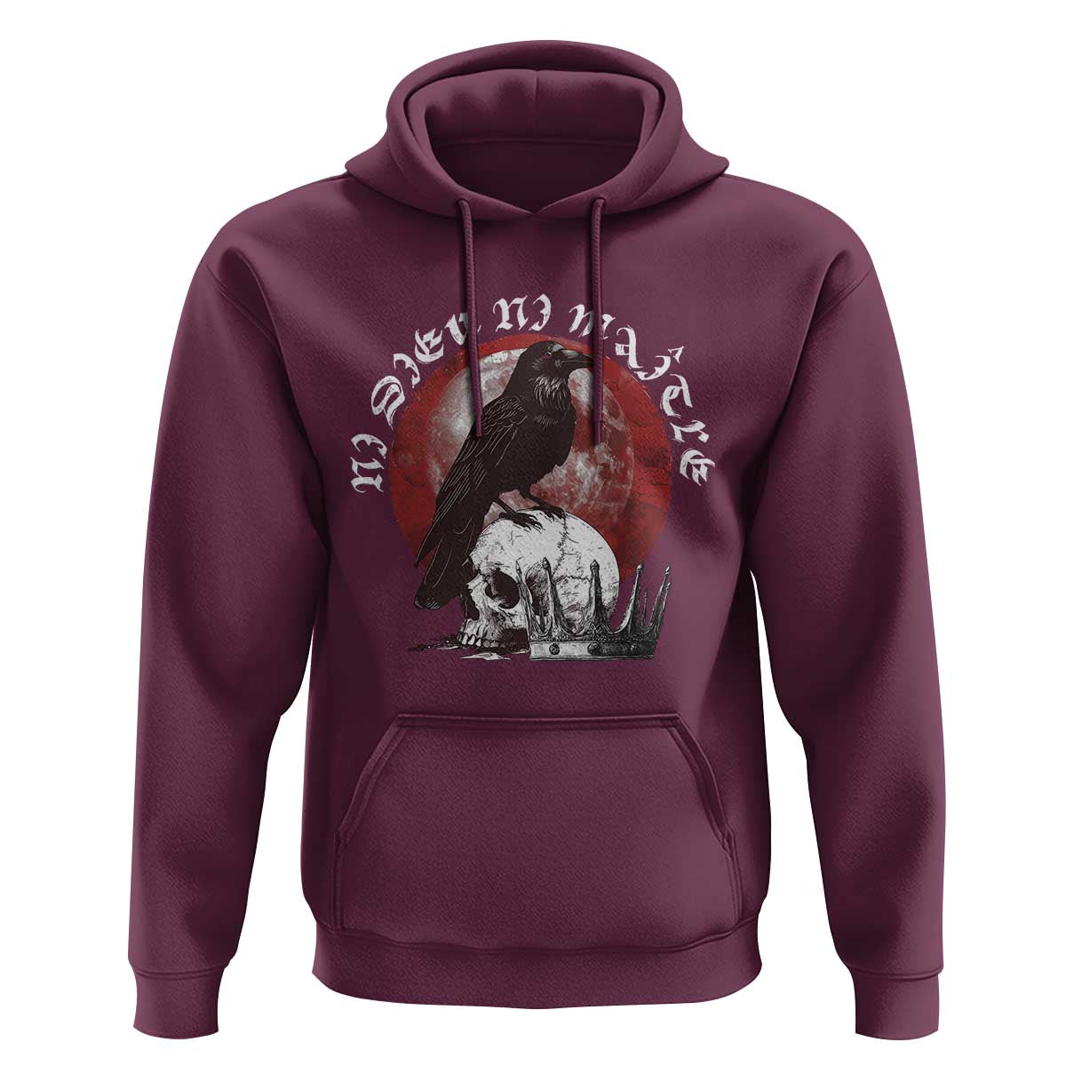 Ni Dieu Ni Matre No God No Masters Hoodie Raven Skull