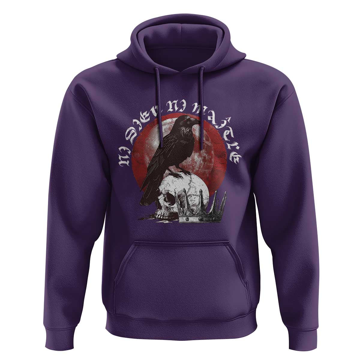 Ni Dieu Ni Matre No God No Masters Hoodie Raven Skull