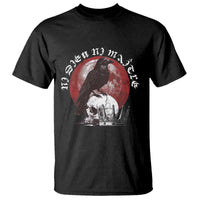 Ni Dieu Ni Matre No God No Masters T Shirt Raven Skull