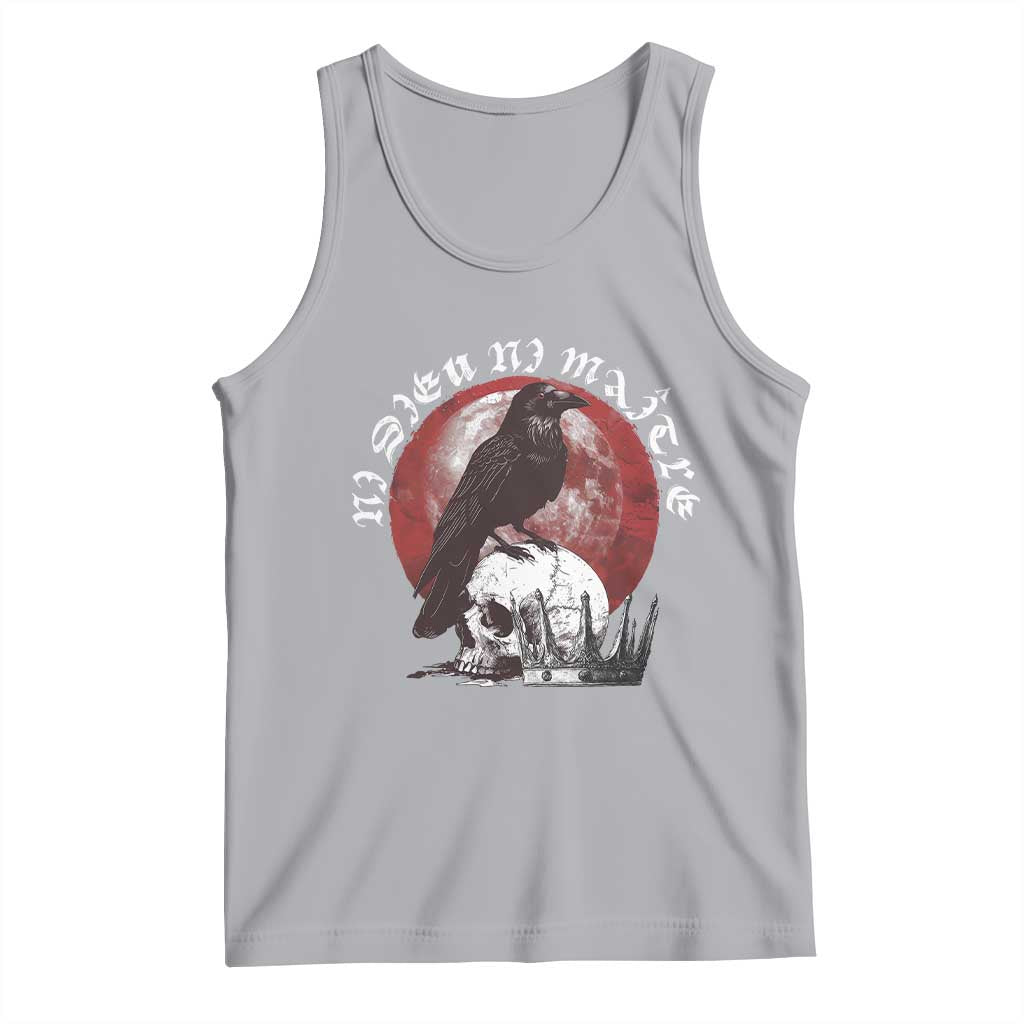 Ni Dieu Ni Matre No God No Masters Tank Top Raven Skull