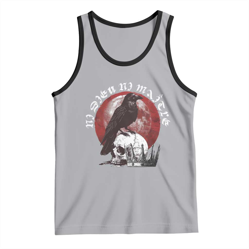 Ni Dieu Ni Matre No God No Masters Tank Top Raven Skull