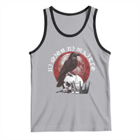 Ni Dieu Ni Matre No God No Masters Tank Top Raven Skull