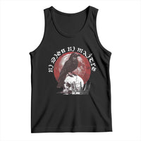 Ni Dieu Ni Matre No God No Masters Tank Top Raven Skull