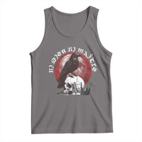 Ni Dieu Ni Matre No God No Masters Tank Top Raven Skull