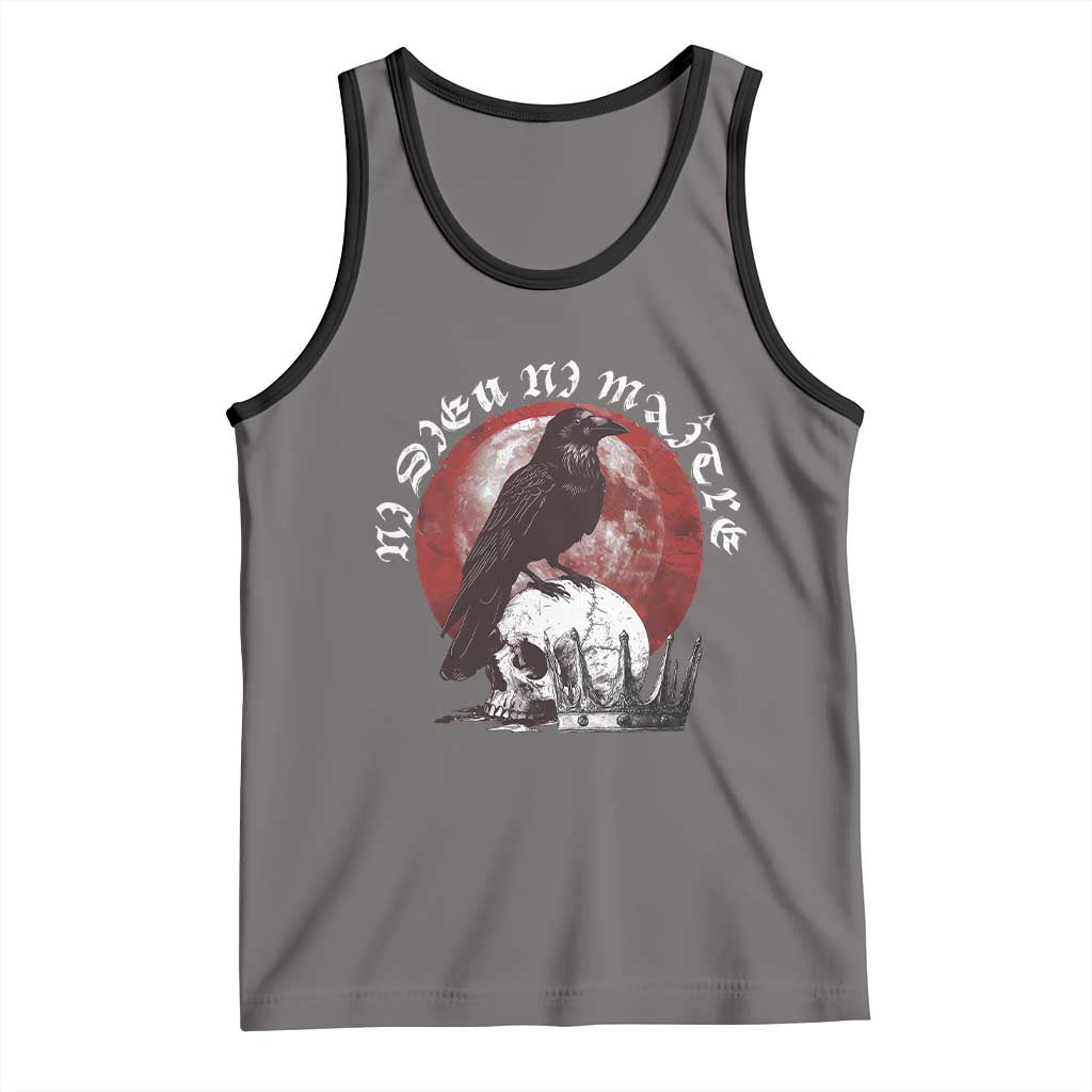 Ni Dieu Ni Matre No God No Masters Tank Top Raven Skull