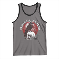 Ni Dieu Ni Matre No God No Masters Tank Top Raven Skull