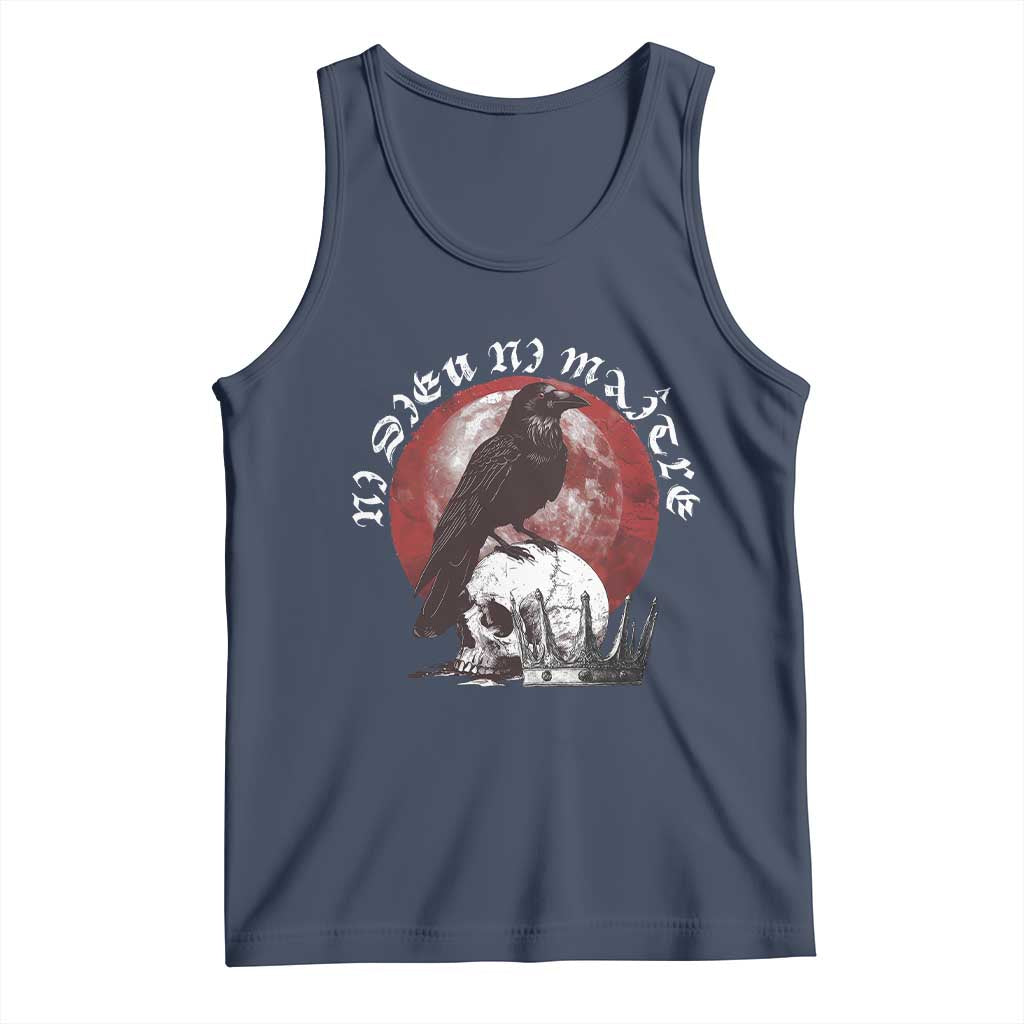 Ni Dieu Ni Matre No God No Masters Tank Top Raven Skull