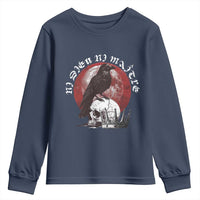 Ni Dieu Ni Matre No God No Masters Youth Sweatshirt Raven Skull
