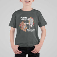 Public Health Over Corporate Wealth T Shirt For Kid Social Justice Tiger
