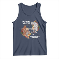 Public Health Over Corporate Wealth Tank Top Social Justice Tiger