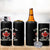 Elbows Up Canada EST 1867 4 in 1 Can Cooler Tumbler Proud Canadian Maple Leaf