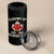 Elbows Up Canada EST 1867 4 in 1 Can Cooler Tumbler Proud Canadian Maple Leaf