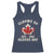 Elbows Up Canada EST 1867 Racerback Tank Top Proud Canadian Maple Leaf