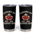 Elbows Up Canada EST 1867 Tumbler Cup Proud Canadian Maple Leaf