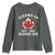 Elbows Up Canada EST 1867 Youth Sweatshirt Proud Canadian Maple Leaf