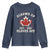 Elbows Up Canada EST 1867 Youth Sweatshirt Proud Canadian Maple Leaf