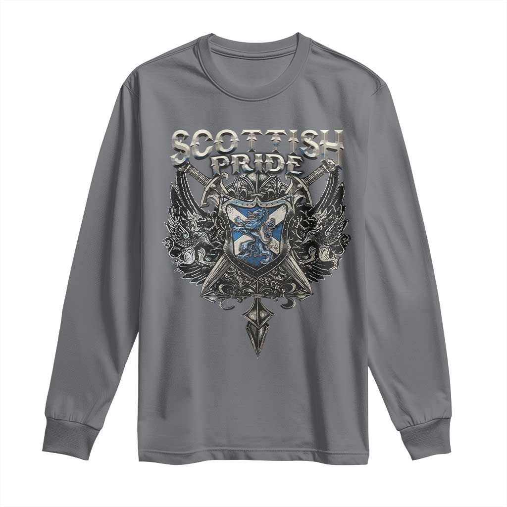 Scottish Pride Celtic Scotland Lion Rampant Long Sleeve Shirt