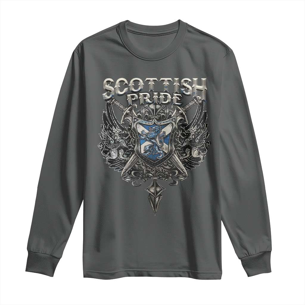Scottish Pride Celtic Scotland Lion Rampant Long Sleeve Shirt