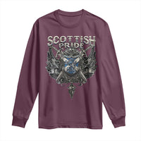 Scottish Pride Celtic Scotland Lion Rampant Long Sleeve Shirt