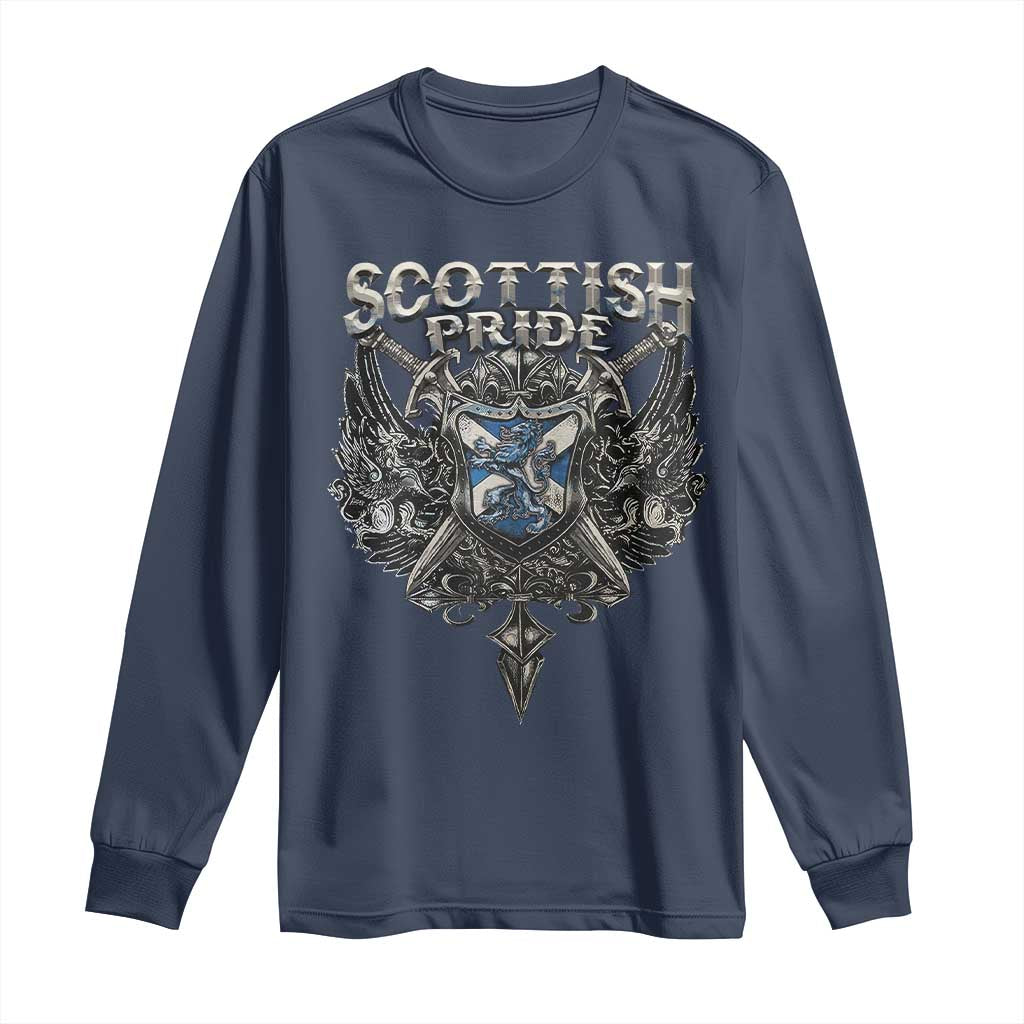 Scottish Pride Celtic Scotland Lion Rampant Long Sleeve Shirt