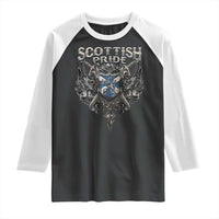 Scottish Pride Celtic Scotland Lion Rampant Raglan Shirt