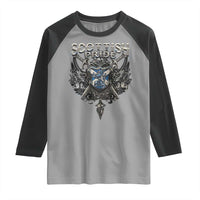 Scottish Pride Celtic Scotland Lion Rampant Raglan Shirt