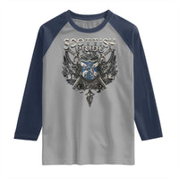Scottish Pride Celtic Scotland Lion Rampant Raglan Shirt