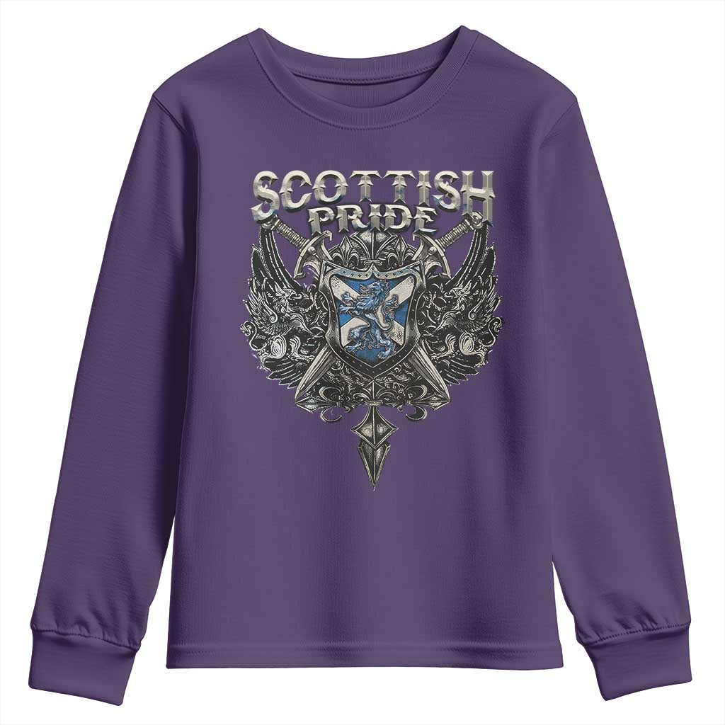 Scottish Pride Celtic Scotland Lion Rampant Youth Sweatshirt