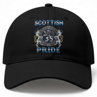 Scottish Pride Baseball Cap Lion Rampant Unicorns Scottish Flag
