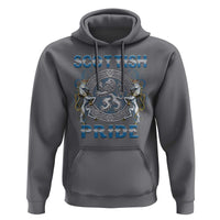 Scottish Pride Hoodie Lion Rampant Unicorns Scottish Flag