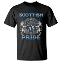 Scottish Pride T Shirt Lion Rampant Unicorns Scottish Flag