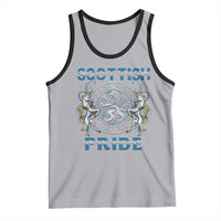 Scottish Pride Tank Top Lion Rampant Unicorns Scottish Flag