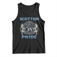Scottish Pride Tank Top Lion Rampant Unicorns Scottish Flag