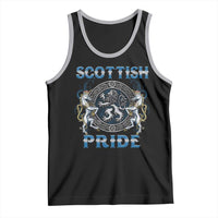 Scottish Pride Tank Top Lion Rampant Unicorns Scottish Flag