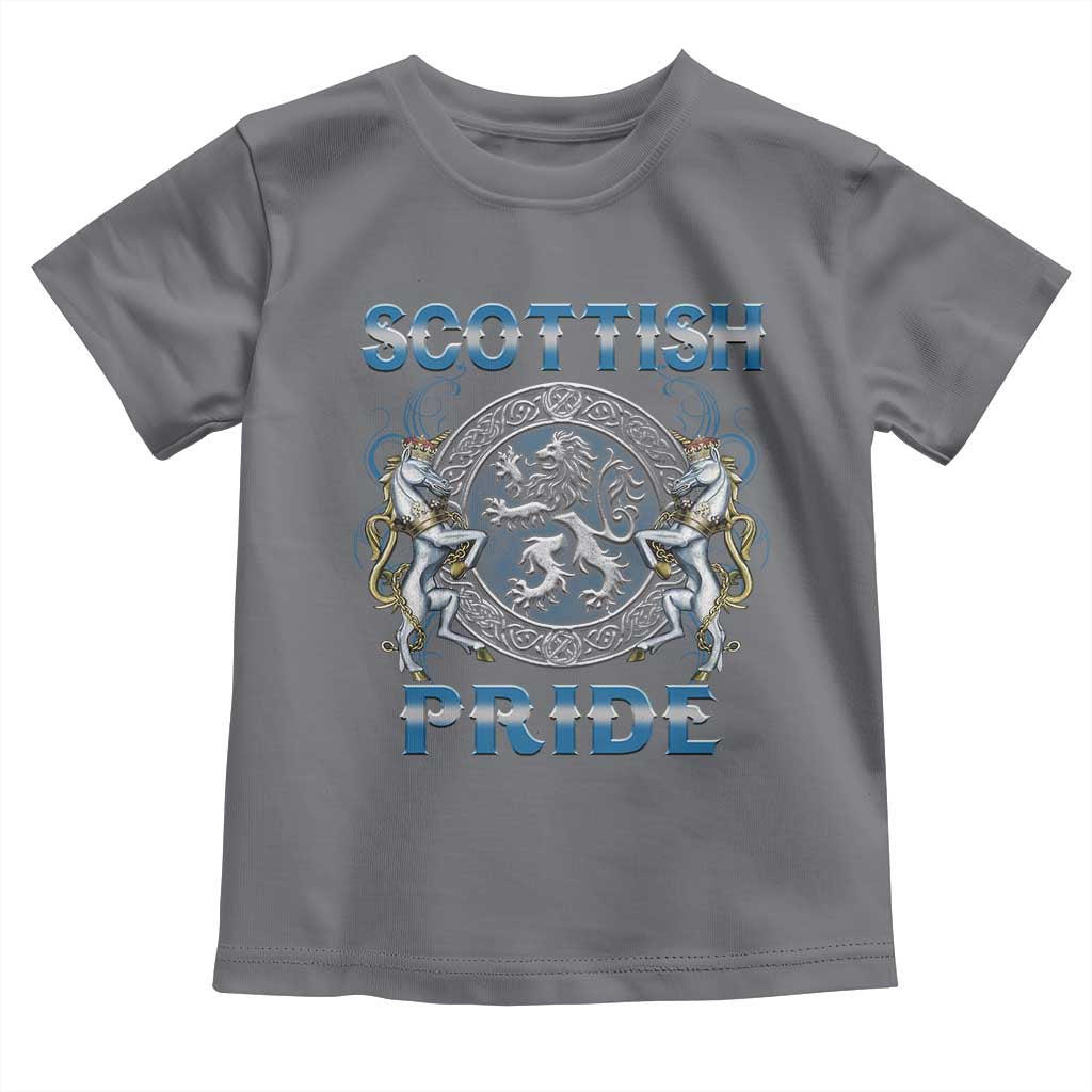 Scottish Pride Toddler T Shirt Lion Rampant Unicorns Scottish Flag