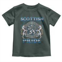 Scottish Pride Toddler T Shirt Lion Rampant Unicorns Scottish Flag