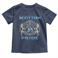 Scottish Pride Toddler T Shirt Lion Rampant Unicorns Scottish Flag
