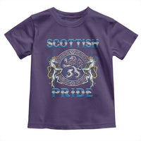 Scottish Pride Toddler T Shirt Lion Rampant Unicorns Scottish Flag
