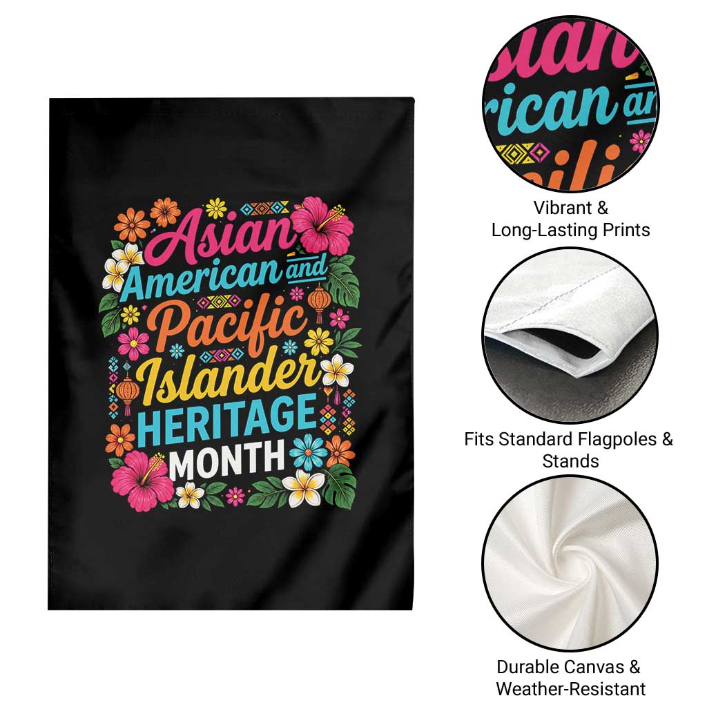 AAPI Asian American and Pacific Islander Heritage Month Garden Flag