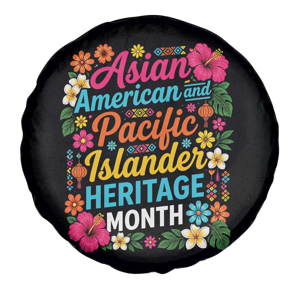 AAPI Asian American and Pacific Islander Heritage Month Spare Tire Cover