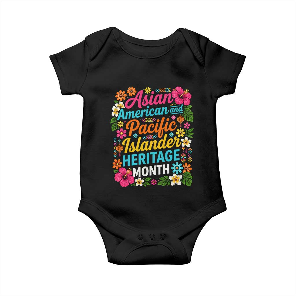 AAPI Asian American and Pacific Islander Heritage Month Baby Onesie