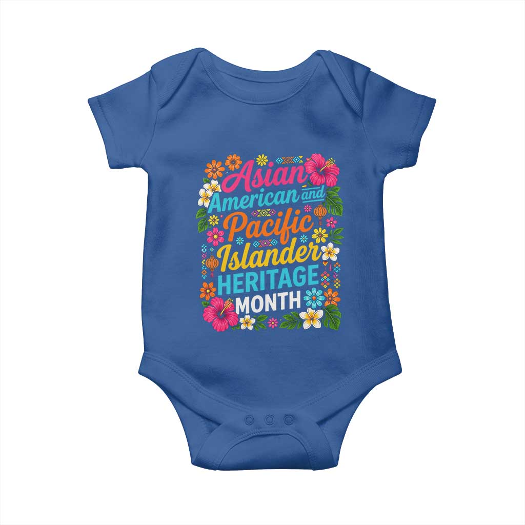 AAPI Asian American and Pacific Islander Heritage Month Baby Onesie