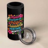 AAPI Asian American and Pacific Islander Heritage Month 4 in 1 Can Cooler Tumbler