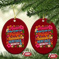 AAPI Asian American and Pacific Islander Heritage Month Ceramic Ornament