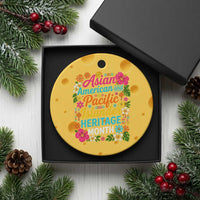 AAPI Asian American and Pacific Islander Heritage Month Ceramic Ornament