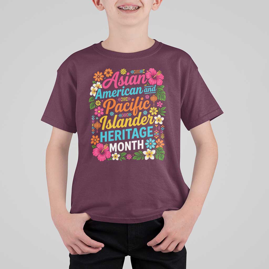 AAPI Asian American and Pacific Islander Heritage Month T Shirt For Kid