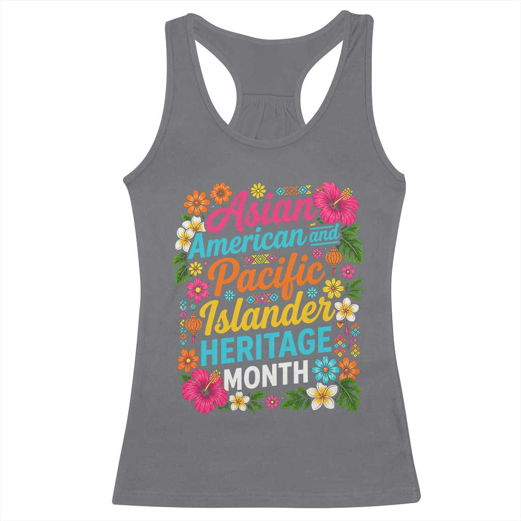 AAPI Asian American and Pacific Islander Heritage Month Racerback Tank Top