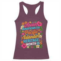 AAPI Asian American and Pacific Islander Heritage Month Racerback Tank Top