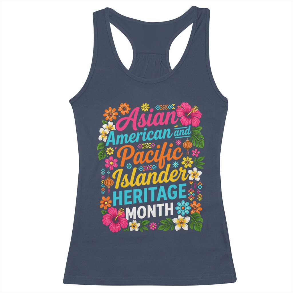 AAPI Asian American and Pacific Islander Heritage Month Racerback Tank Top